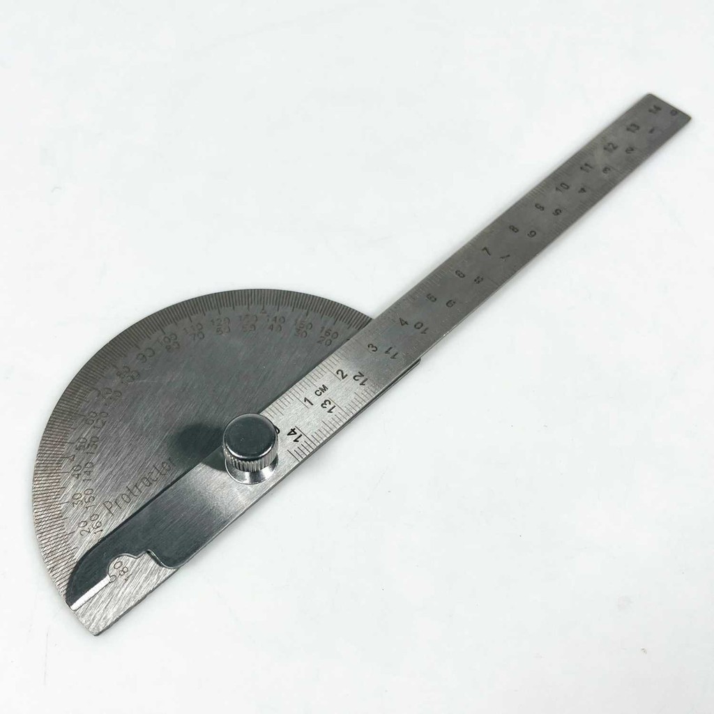 

TAMSTRE Protractor Penggaris Busur Derajat Measuring 14.5cm 180 Degree - PR180