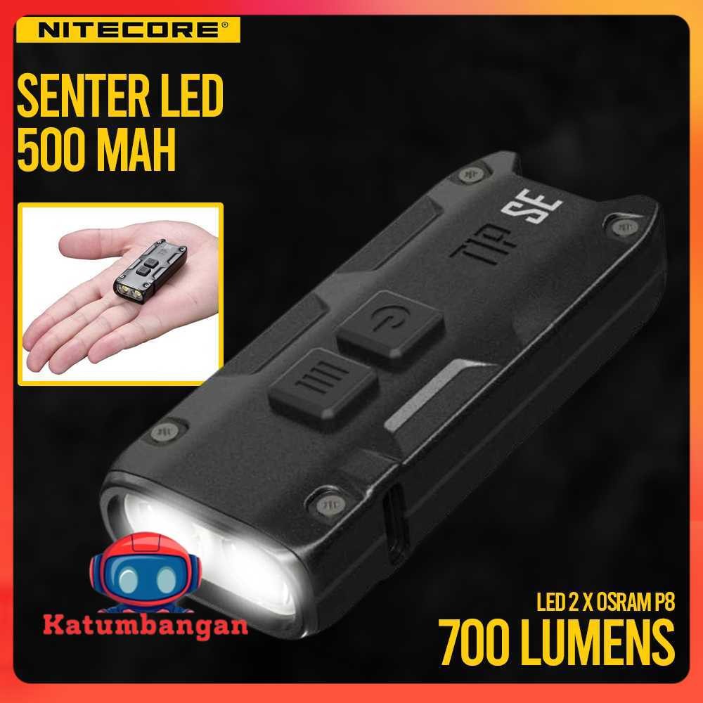 NITECORE Senter LED 2 OSRAM P8 700 Lumens - TIP SE
