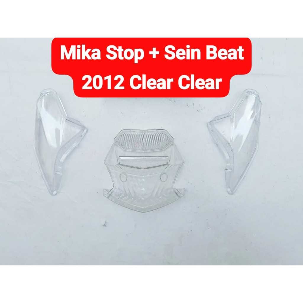 Mika Lampu Stop Rem Belakang + Mika Lampu Sein Belakang Beat 2012