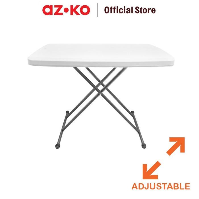 KRISBOW MEJA LIPAT ADJUSTABLE - PUTIH