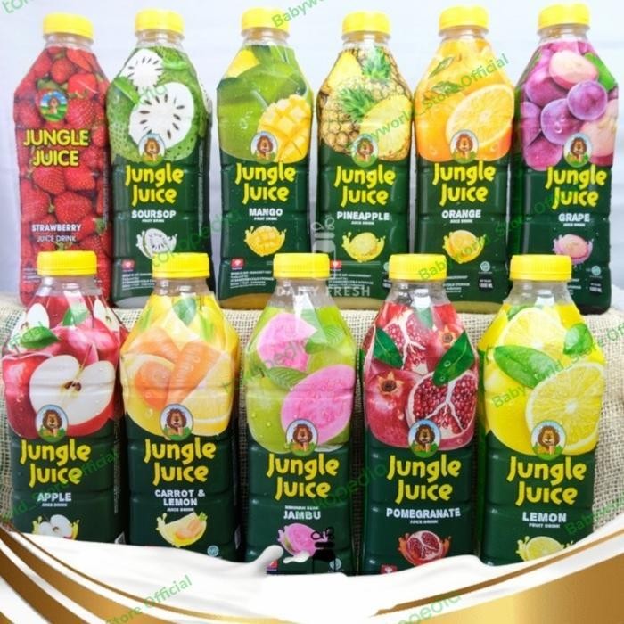 

Jungle Juice Minuman Sari Buah 1L Dengan Aneka Varian ( Instant Only )