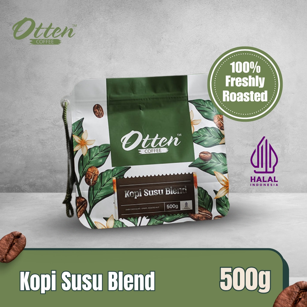 

JAMIN MURAH !!!Kopi Susu Blend 500gr Commercial House Blend - Biji / Bubuk Kopi Arabica Robusta Otten Coffee Roasted Beans(BISA LANGSUNG ORDER)