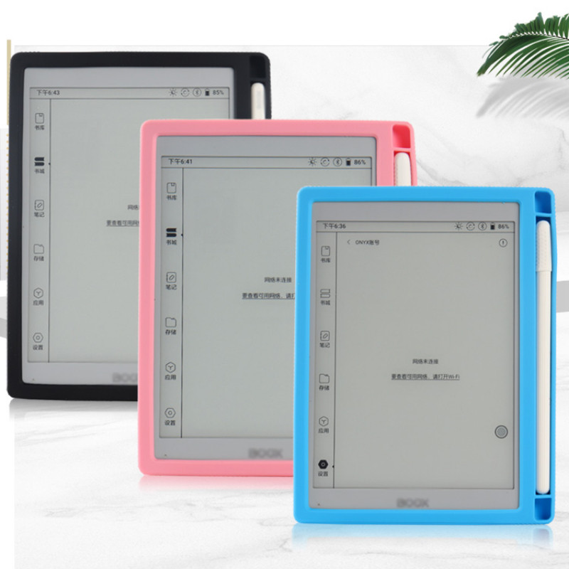 

Capa para ônix boox tab mini c/tabl8 capa edison 7.8 "ebook protetor escudo para boox nova ar c/2 fino silicone macio capa traseira