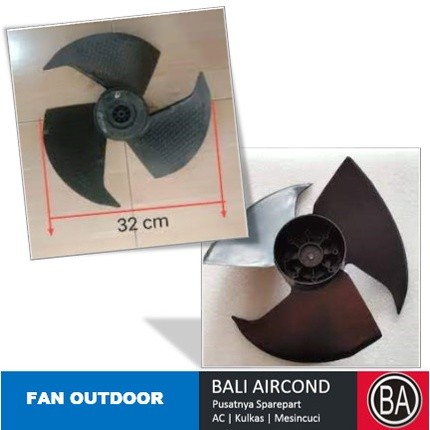 baling baling outdoor Ac LG daun kipas blower fan AC Polytron Aux Tcl Original