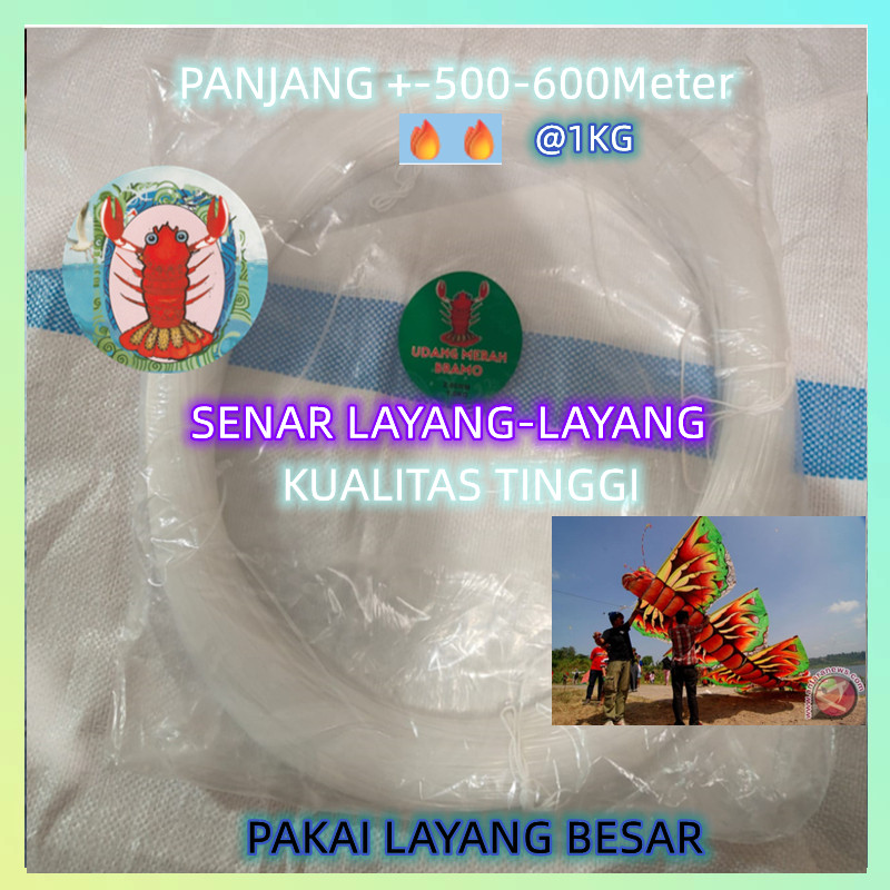 Senar Layang-Layang / Pancing Kiloan / Senar Layangan Berbagai Ukuran 0,5MM-1,4MM MURAH GROSIR / kg