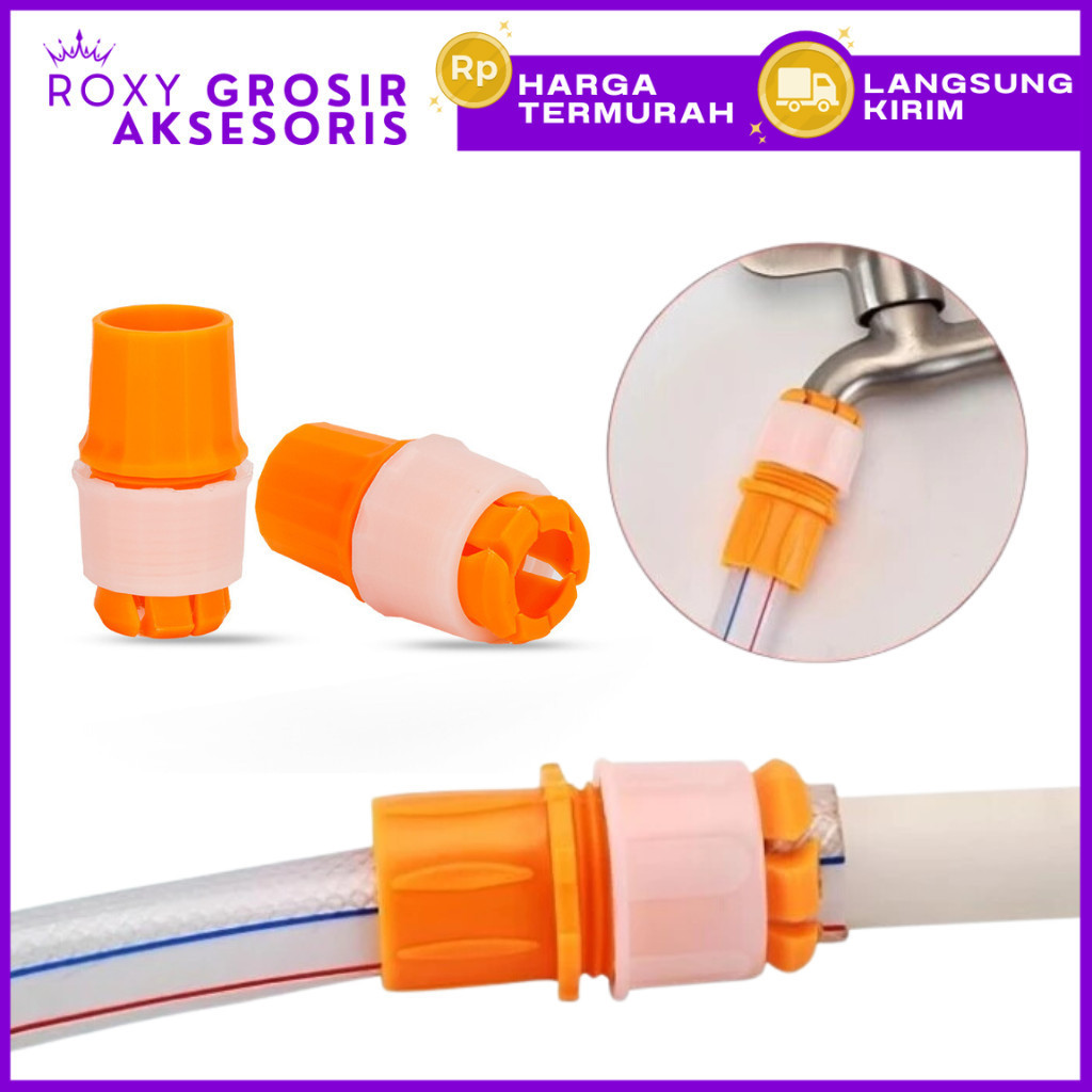 Konektor Selang Keran Air Sambungan Selang Air Flexible Alat Sambung Keran Selang Air ( SAMBUNGAN SE
