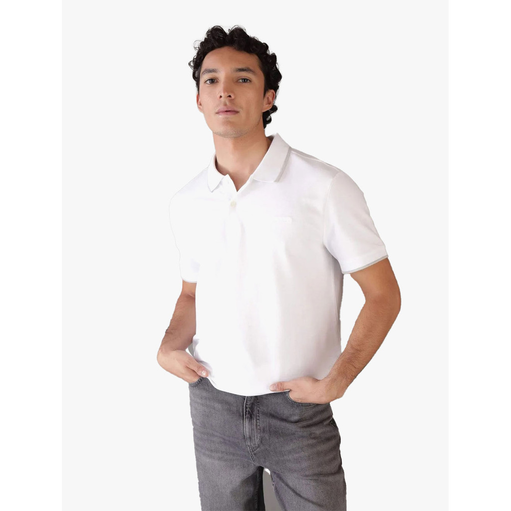 Calvin Klein - Embroidered Logo Polo Shirt