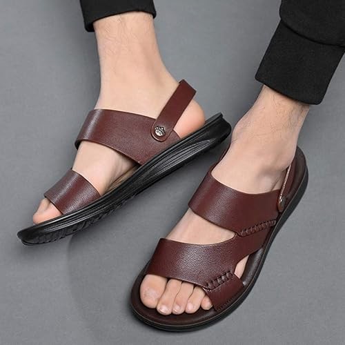 Sandal Cowok Casual Tali Belakang Keren Kekinian DF52
