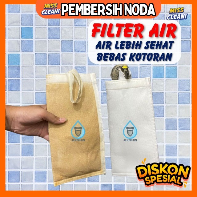 Filter Air Toren 10 Inch Penyaring Air Sumur Kuning, Keruh & Berminyak