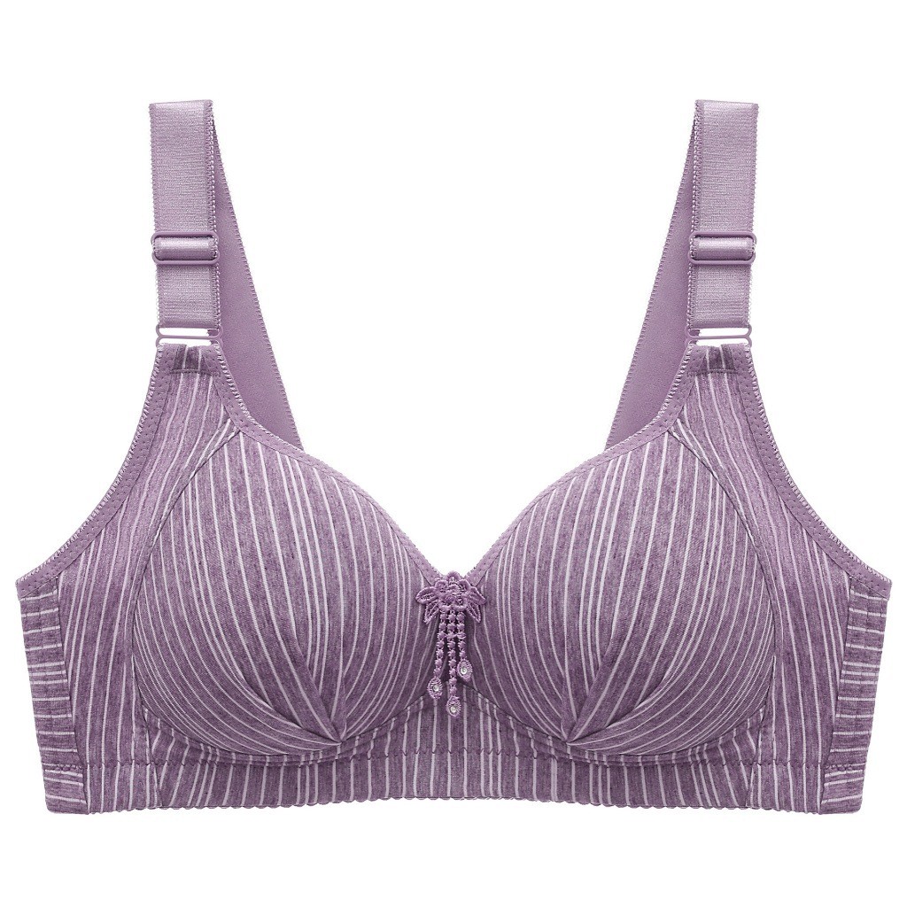 Nemora - Bh Big Size Cup C Perempuan Tanpa Kawat Bra Wanita Jumbo 36-44 Ukuran Besar Fashion Busa Ti