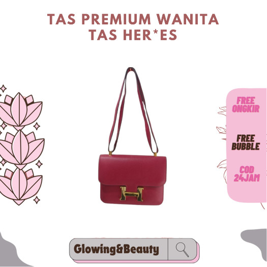 TAS SELEMPANG WANITA / TAS PREMIUM WARNA PINK