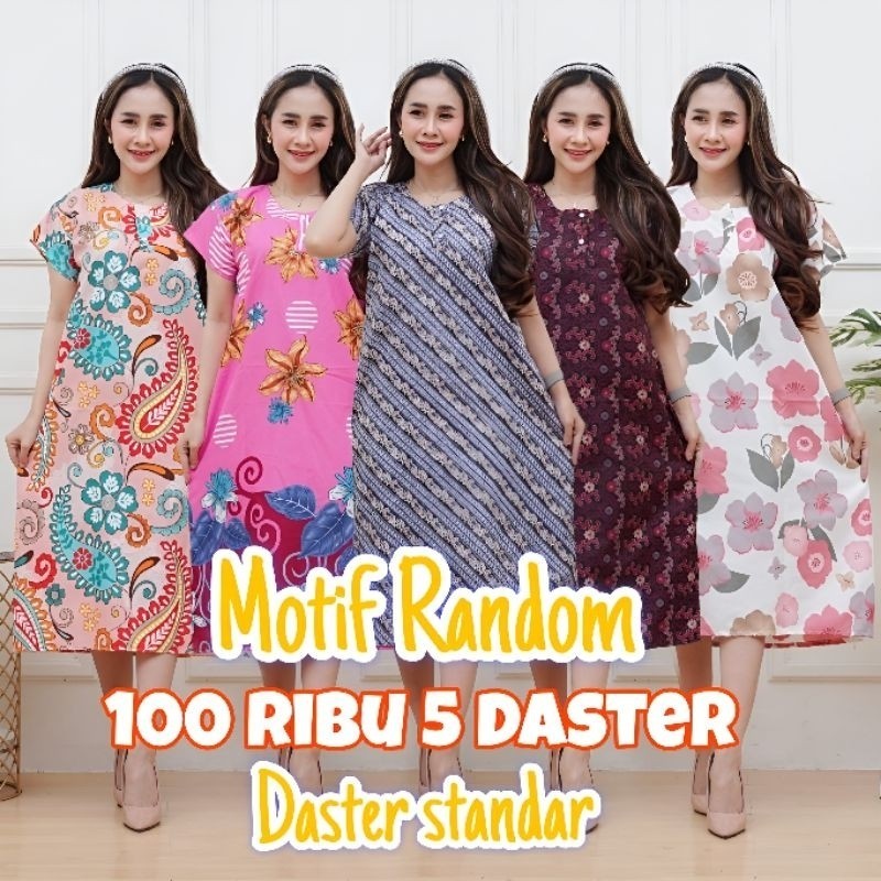 Daster Murah 100 Dapat 5 | 100ribu Dapat 5 Daster | Daster Murah 100 Dapat 5 | Paket Usaha Daster |