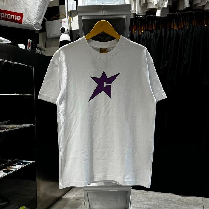 HOT CARPET COMPANY - STAR LOGO TSHIRT WHITE - XL