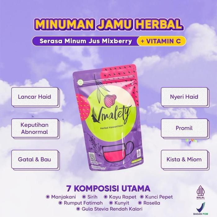 

MUMPUNG PROMOVmalety minuman serbuk rasa mixberry (1 pouch)TERLARIS