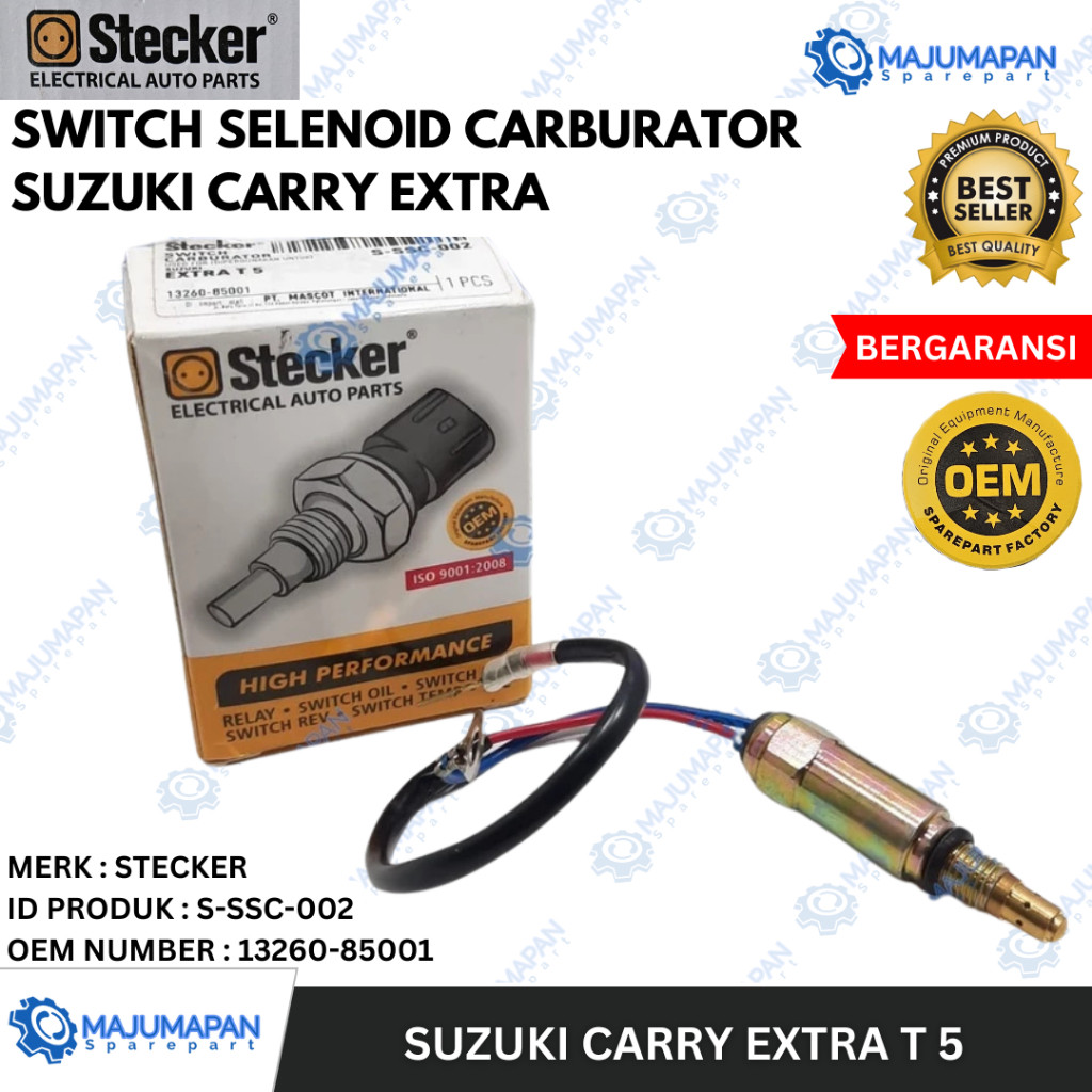 STECKER - SWITCH SELENOID CARBURATOR KARBURATOR SUZUKI CARRY EXTRA EKSTRA