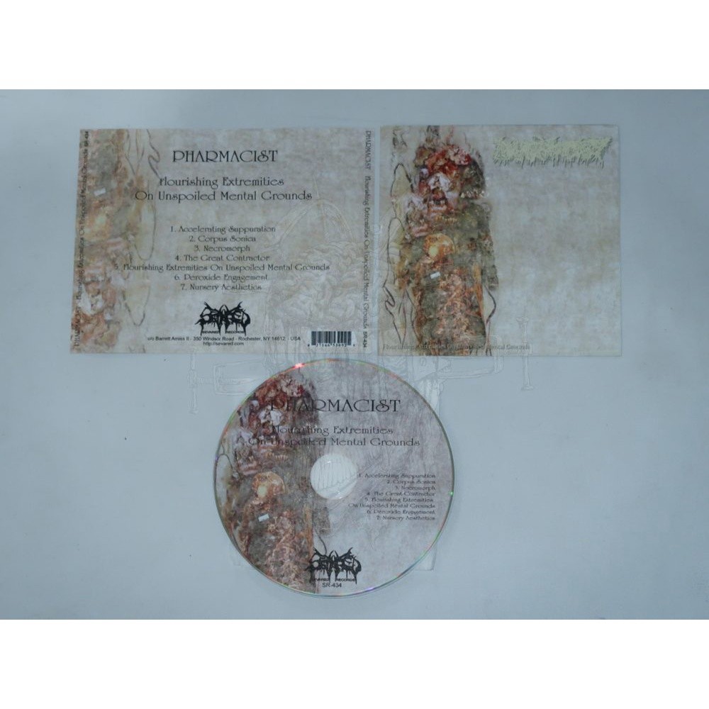 CD - PHARMACIST - Flourishing Extremities On Unspoiled Mental Grounds (Sevared Records)