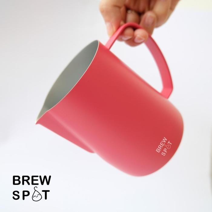 Milk Jug Pink - Barista Milk Jug - Big