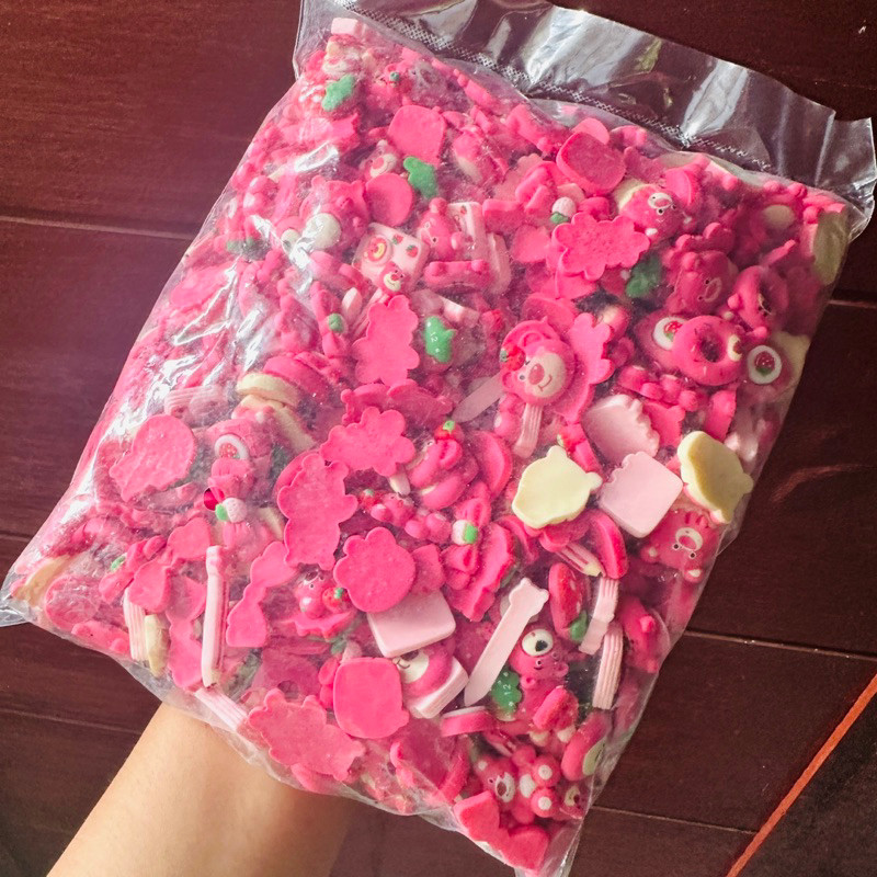 500PCS Clay Resin Mix Karakter Termurah