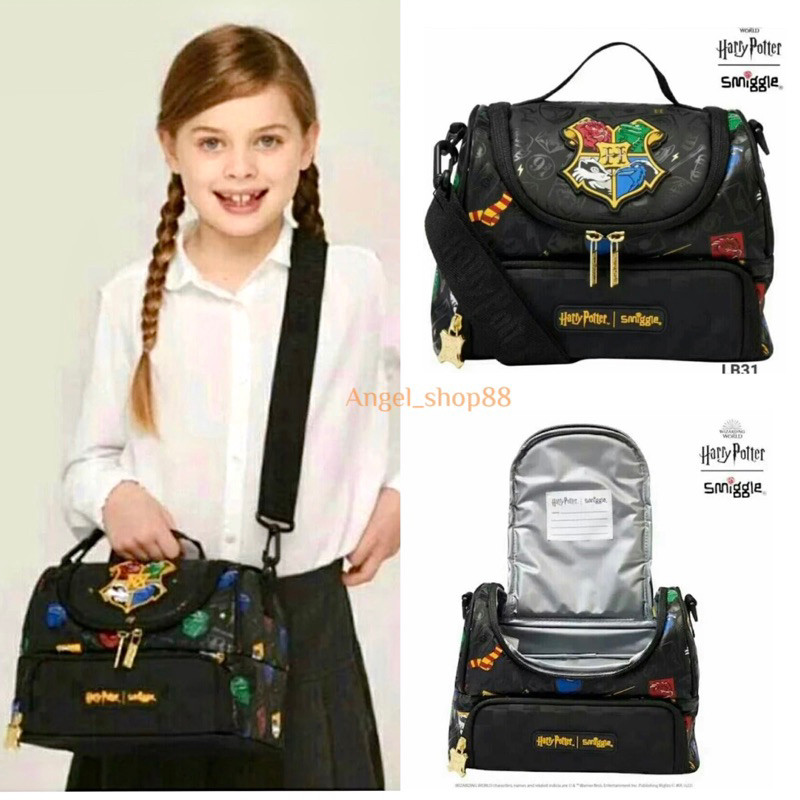 ALIBAXSTORE Backpack /Lunchbag HARRY POTTER X  HOGWARTS GRADE OR