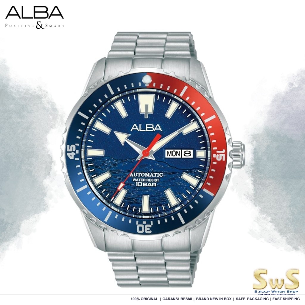 ALBA AL4735 Alba AL4735X1 Jam Tangan Pria Men's Watch Original Garansi Resmi