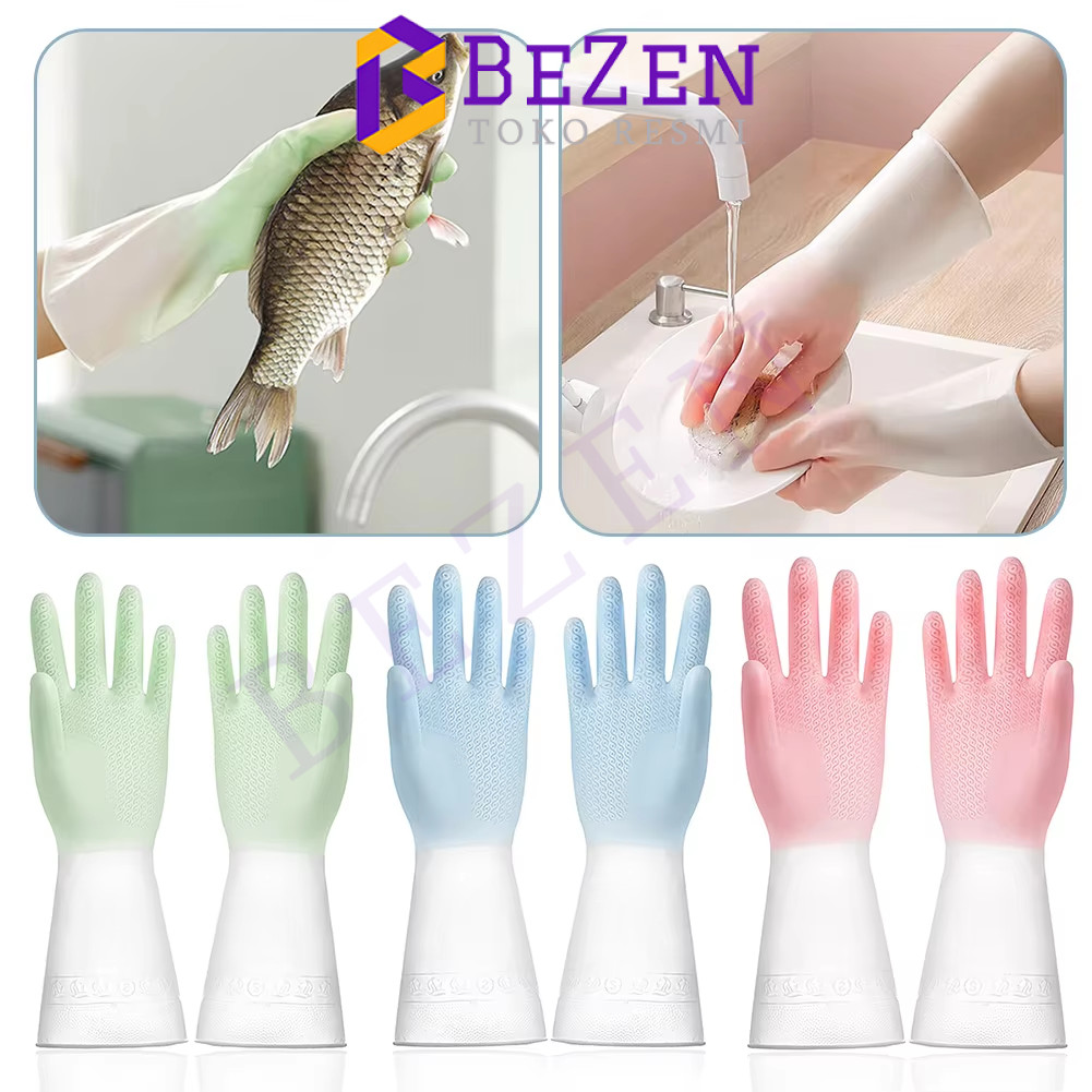 Sarung Tangan Karet/Sarung Tangan Cuci Piring/Sarung Tangan Cuci Piring Karet Serbaguna