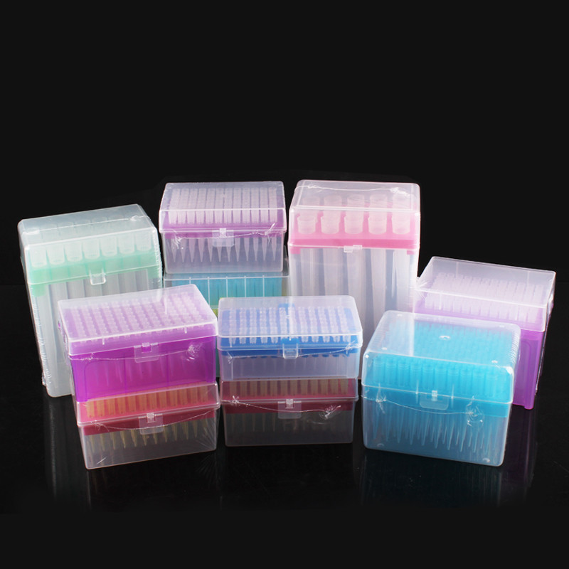 1set Lab 10ul/10ul-L/20ul/50ul/100ul/200ul/300ul/1ml/5ml/10ml Plastic Pipettor Tip Box with Pipette 