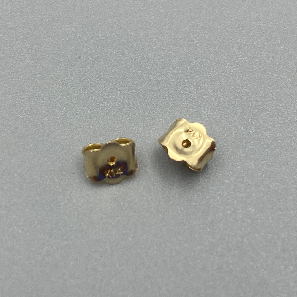 Sinya 14k Gold Earring Back Jewelry Finding Ear Plug Au585 Fine Jewelry DIY Accessories High Quality