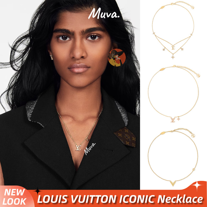 Kalung Wanita LOUIS VUITTON LV ICONIC PEARLS/ESSENTIAL V Women's Necklace