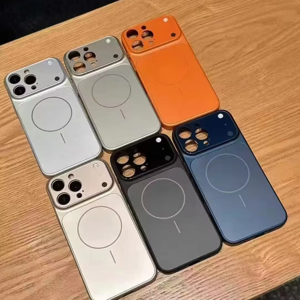 【instantly Change To 17】Hose Ultra-thin Big Window Orange New IPhone 17ProMax  16ProMax 15 14 13 14 