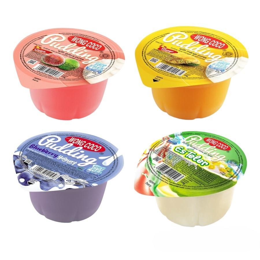 WONG COCO PUDDING / PUDING BUAH CUP 120 GRAM