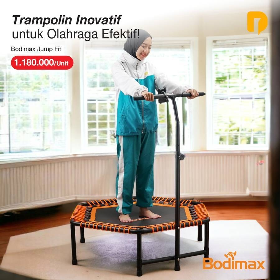 PROMO Trampolin Kokoh Bodimax Jump Fit Trampolin Fitness Trampolin Dewasa Trampolin Gym Trampolin Bo
