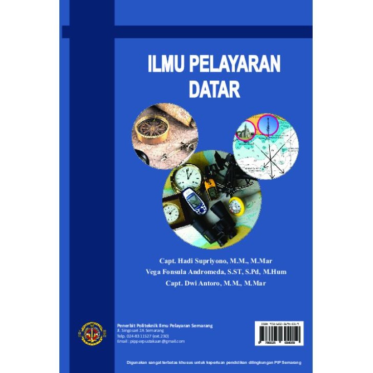 BUKU Ilmu Pelayaran Datar untuk Taruna Pelayaran