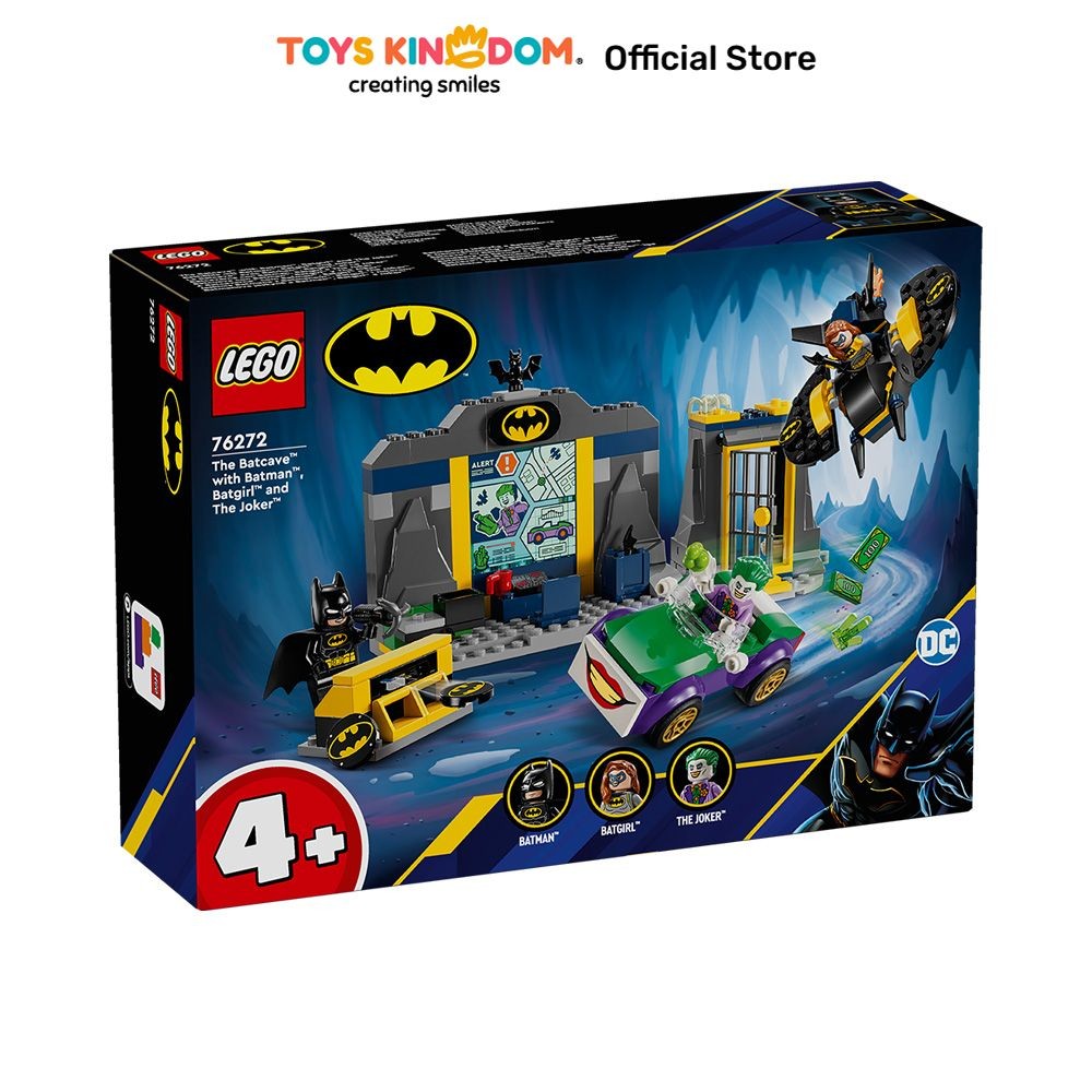 Toys Kingdom Lego Batman The Batcave With Batman Batgirl Joker 76272 Kids Toy Toys Block Bricks Set 