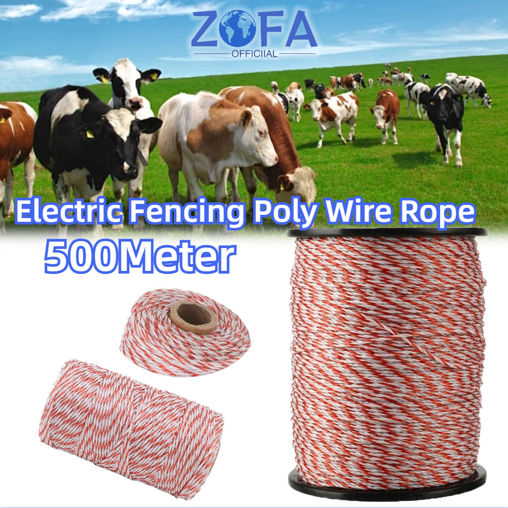 500M Kawat Pagar Listrik Acc Polytwire Diameter 2mm / Kawat Pagar Listrik Polytwire