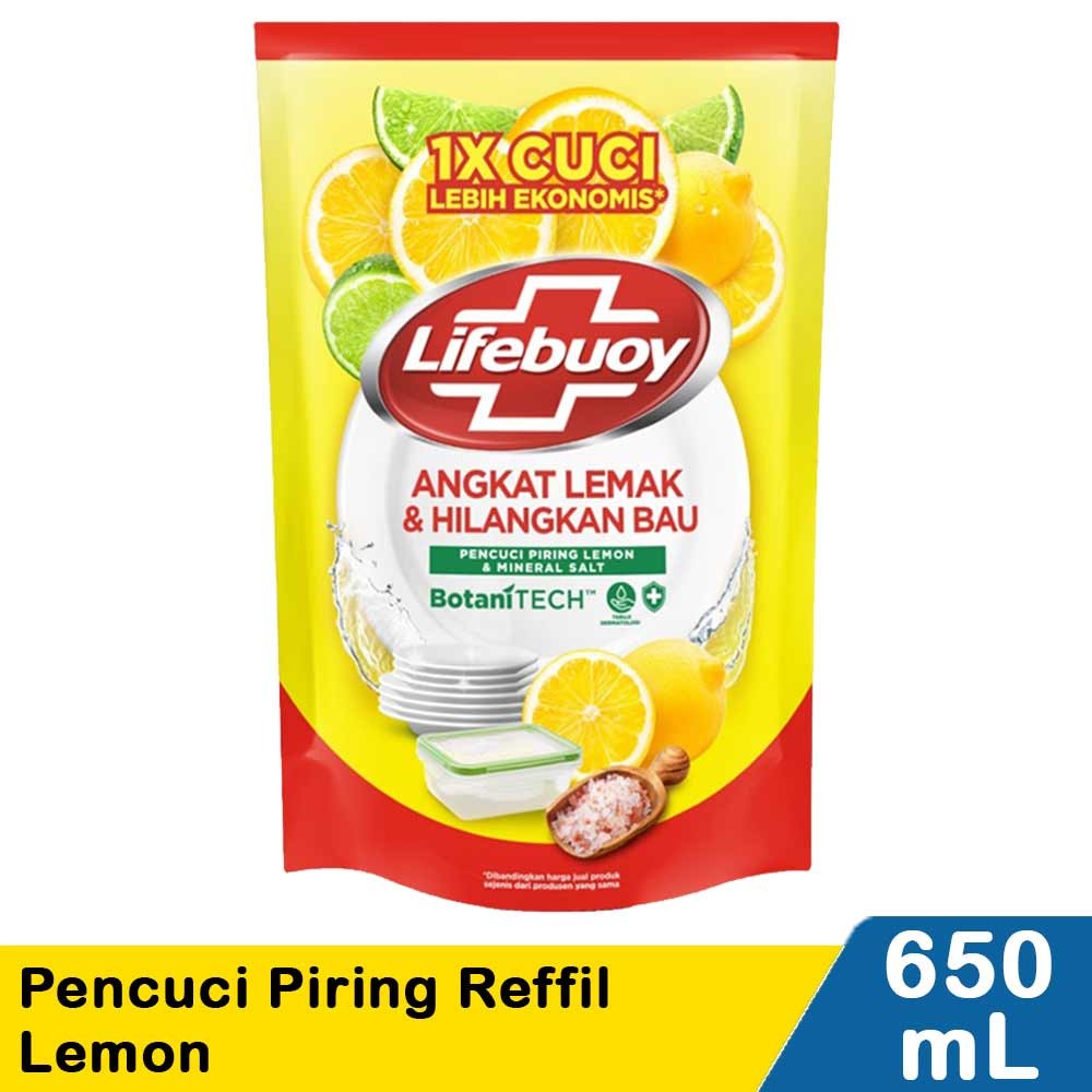 LIFEBUOY PENCUCI PIRING REF LEMON 650mL