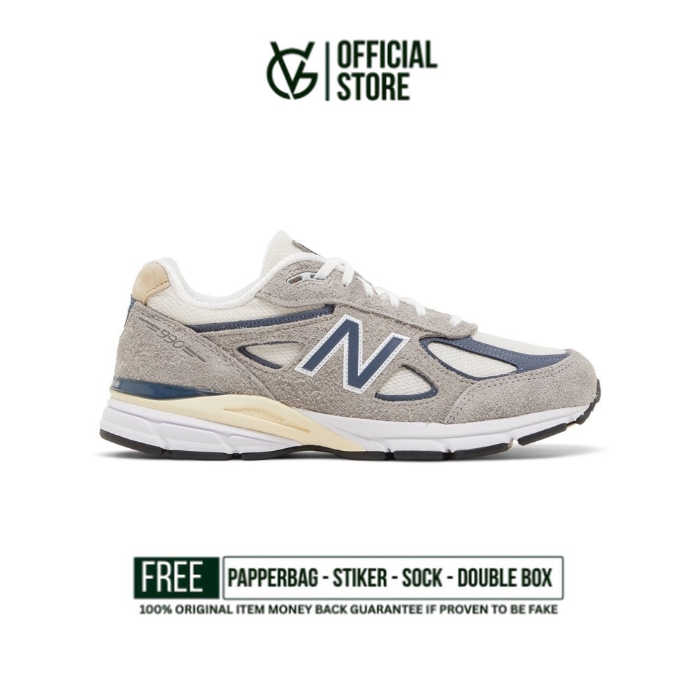 Sepatu New Balance  990 V4 x Teddy Santis Grey Day 100% Original BNIB Sneakers Unisex