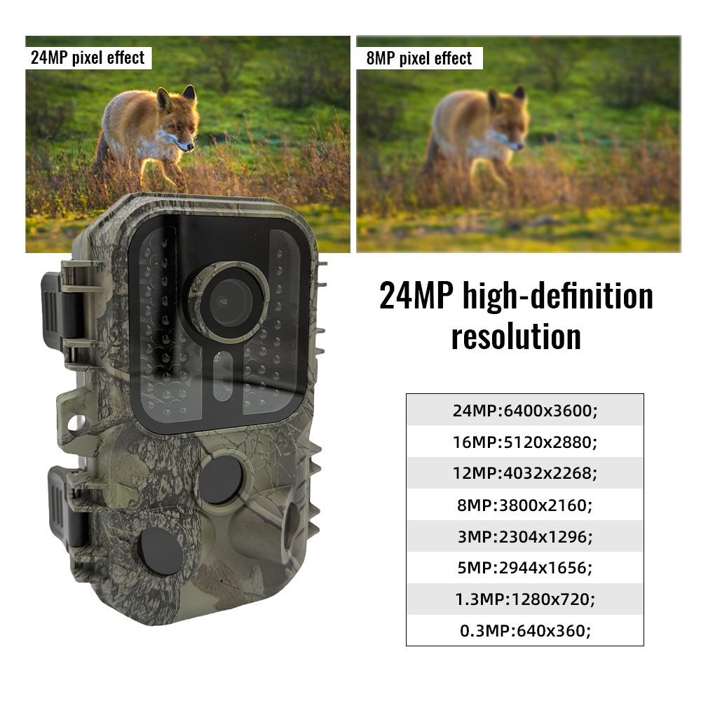 thumbnail image 2 of VIMEL VIM-PIR200 Solar Panel Trail Camera - 24MP Infrared Night Vision Waterproof 2 of 3