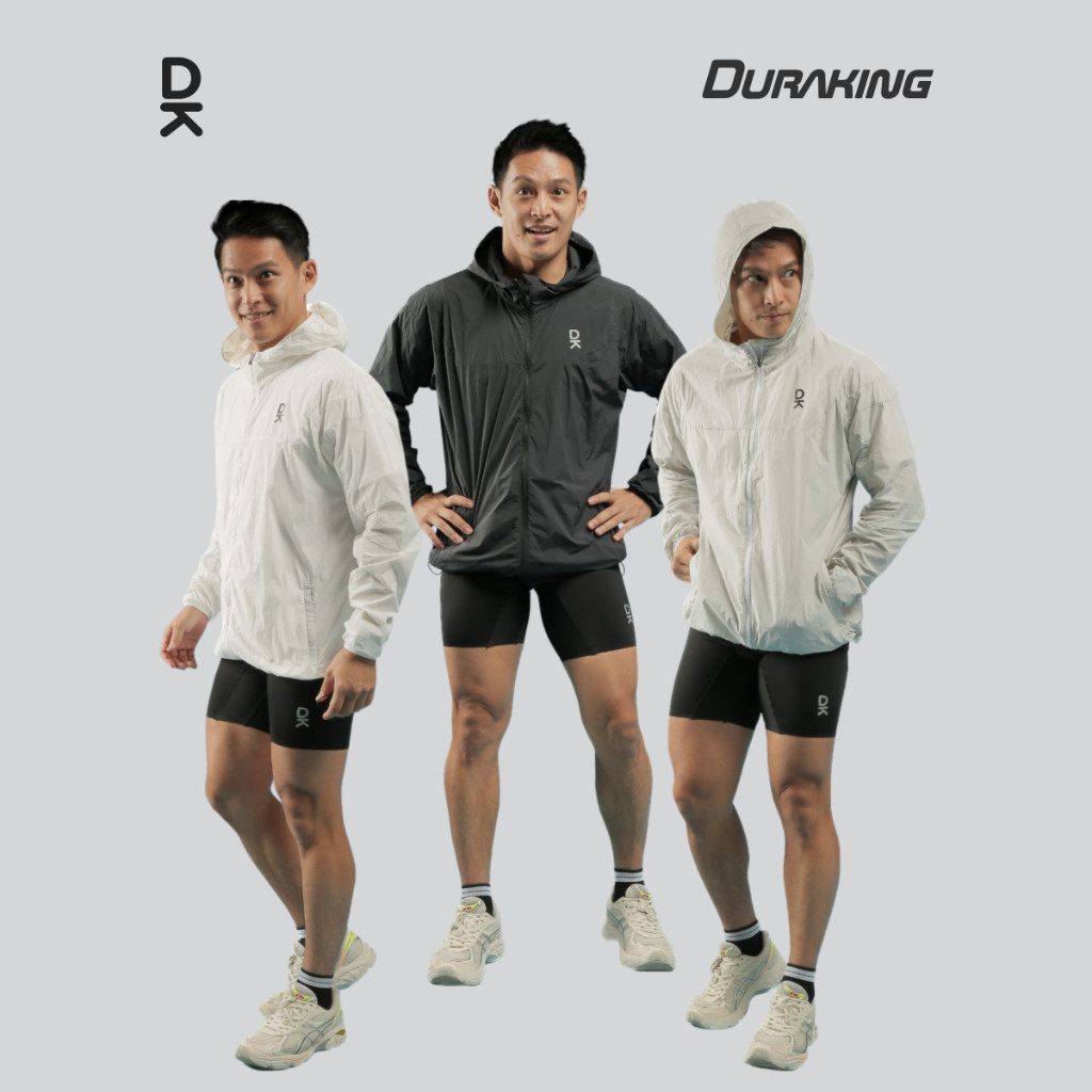 Duraking Jaket Windbreaker Pria Nylon -  Aeroshield