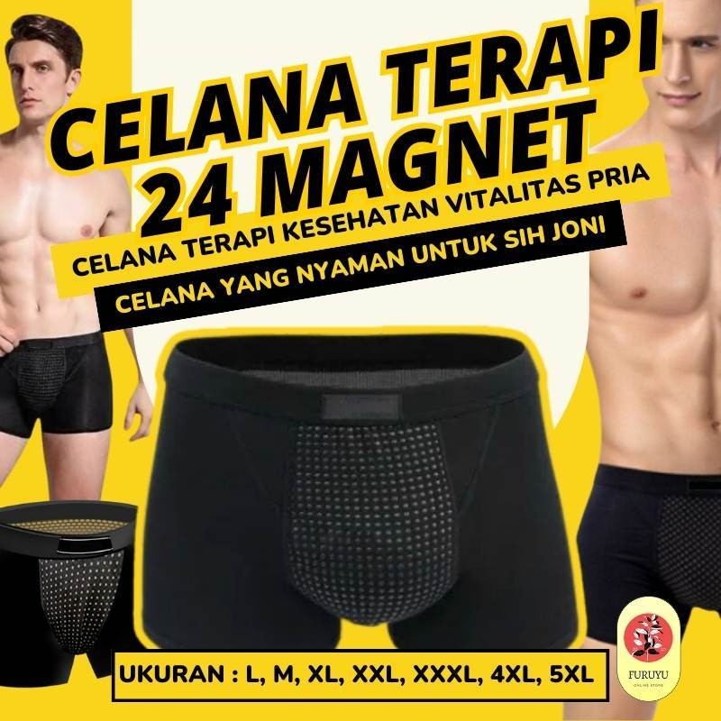 Celana Dalam Boxer Terapi Magnetik