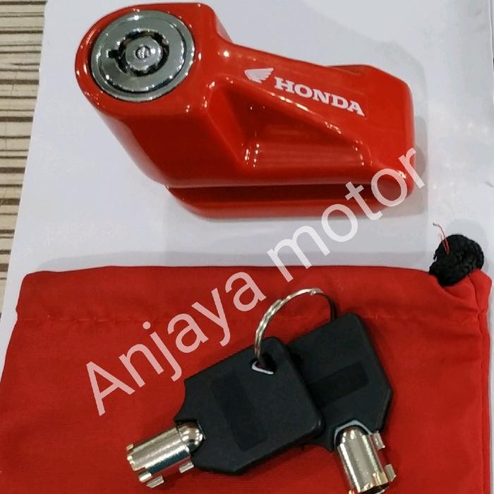 gembok motor original honda gembok cakram