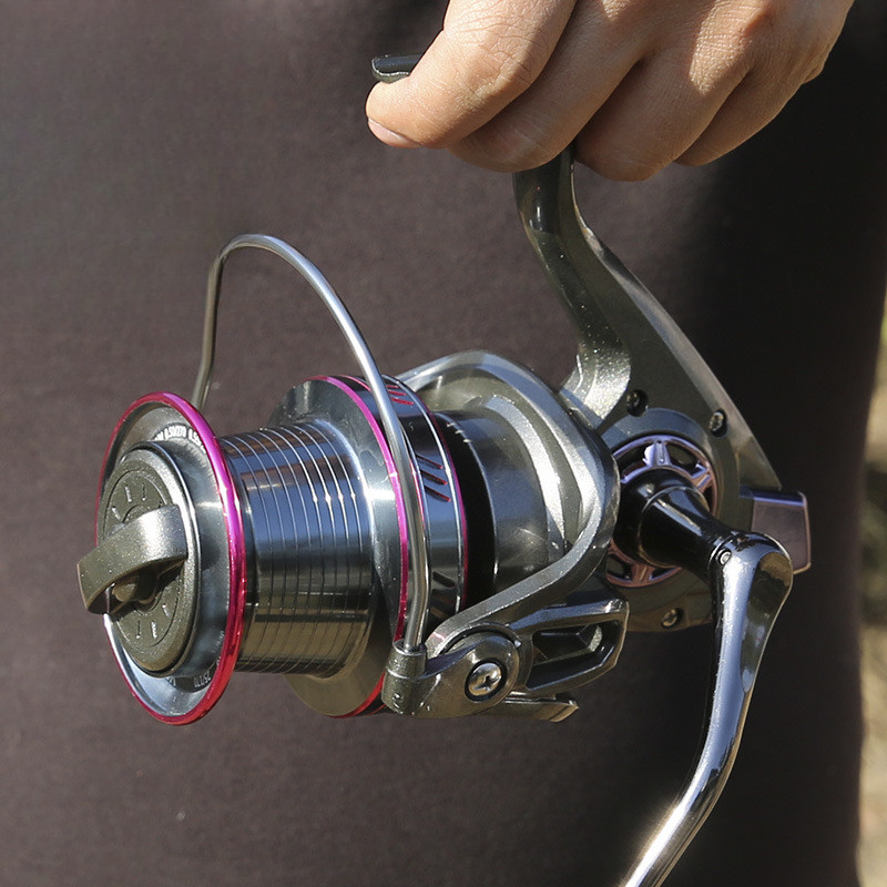 Fishing De Lai YO12000Metal Slant Mouth Long Casting Reel Fishing Reel Fishing Line Reel Anchor Rod 