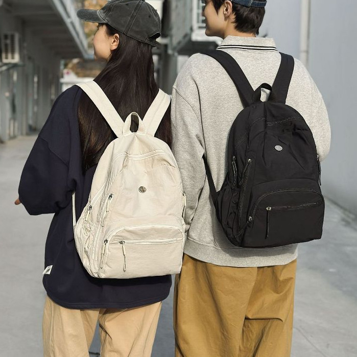 READY COD Tas Ransel Wanita Korean Backpack Polos Baby Bag Baru Tas Ransel eiger Anak Sekolah sma re