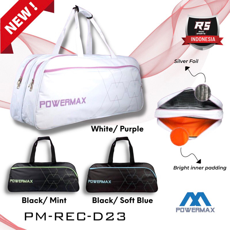 Tas badminton Petak Powermax PM-DEC-D23