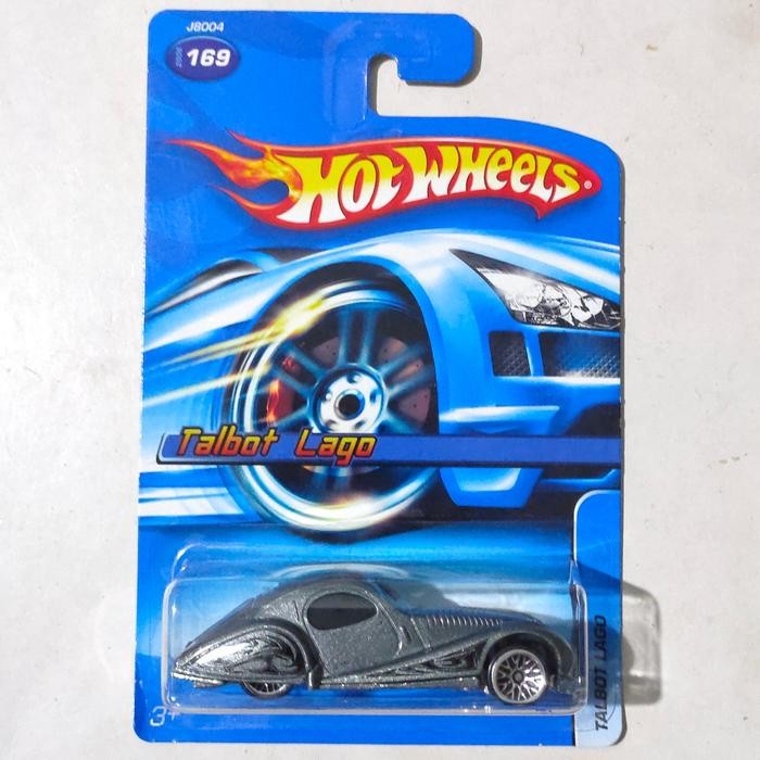 Hotwheels Hot Wheels Talbot Lago abu-abu 2007 blue card