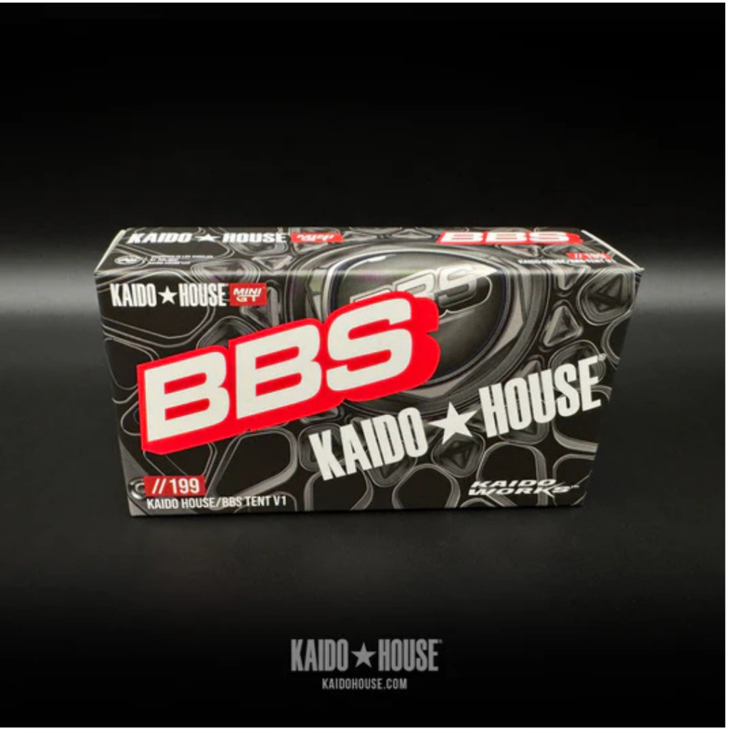 Kaido House BBS Tent V1 199 / Tenda Kaido House x Mini GT BBS Tent V1 #199