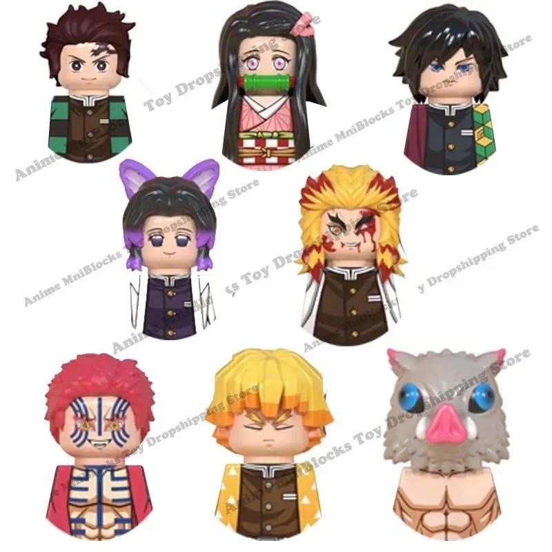 WM6116 Demon Slayer  Giyuu mini bricks action toy figures Blocks birthday gifts