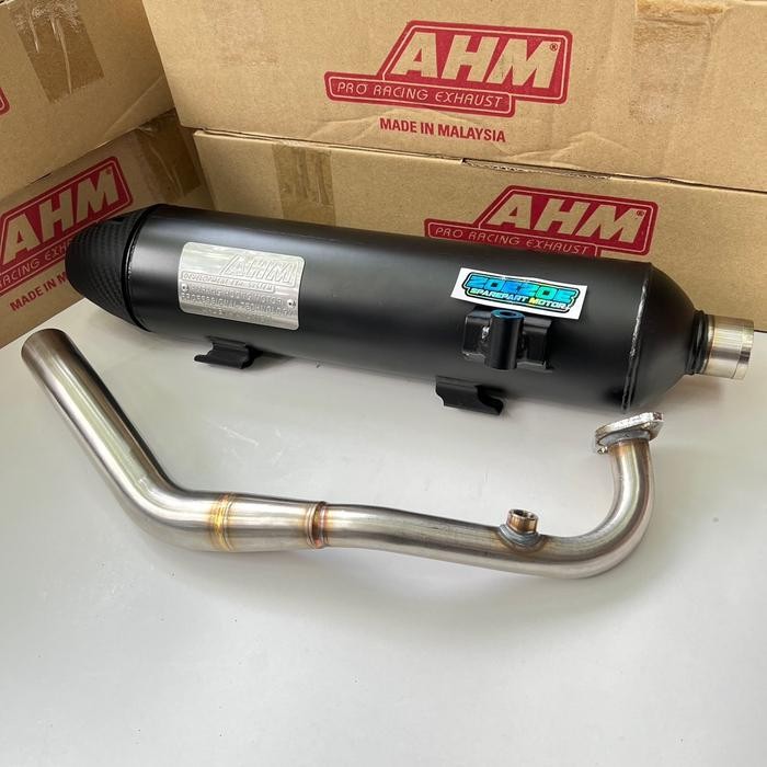 Knalpot Standar Racing AHM Honda Vario 160 Knalpot Honda Vario 160 Original AHM