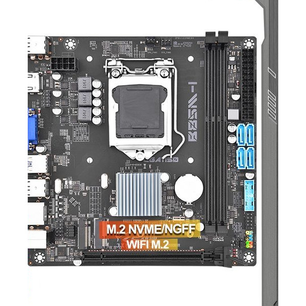 JINGSHA B85 mini itx motherboard LGA 1150 CPU RAM Combo i5 4670 + 2*8GB DDR3 motherboard Set LGA1150