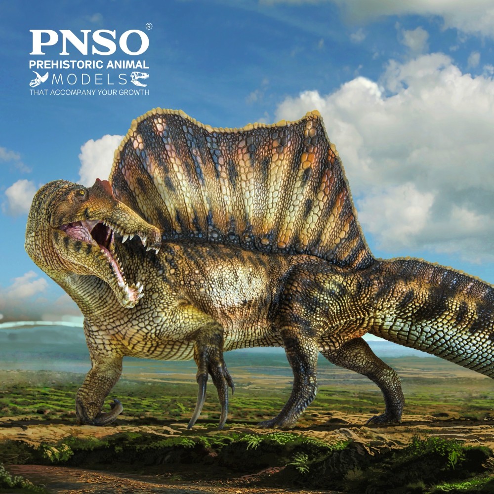 PNSO Prehistoric nosaur Models: 35 Essien The Spinosaurus
