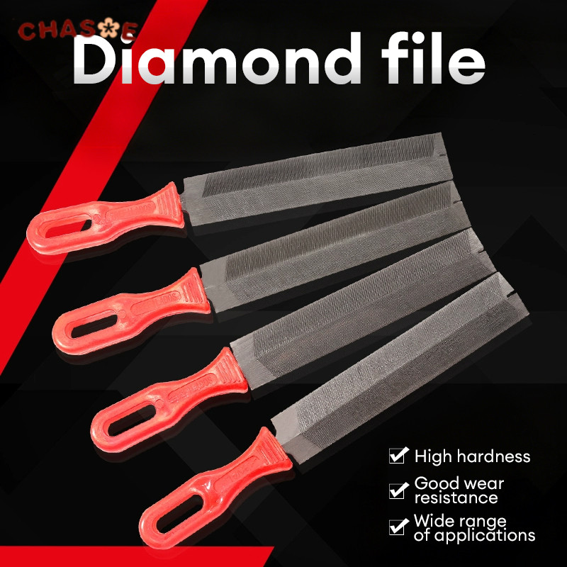 Multifungsi Kikir Gergaji Gergaji Diamond Flat File 6 Inch Alat Tangan Tukang Kayu / CHASOE